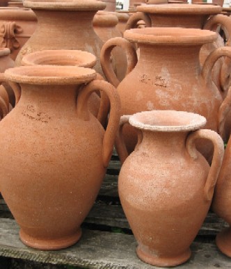 VASI Anfora con manici BM184 Terracotta