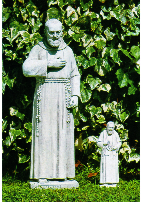 GIARDINO Statue Padre Pio piccolo 03648