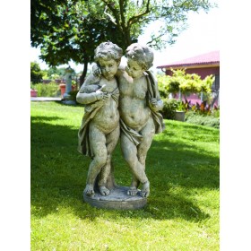 Statue Coppia putti